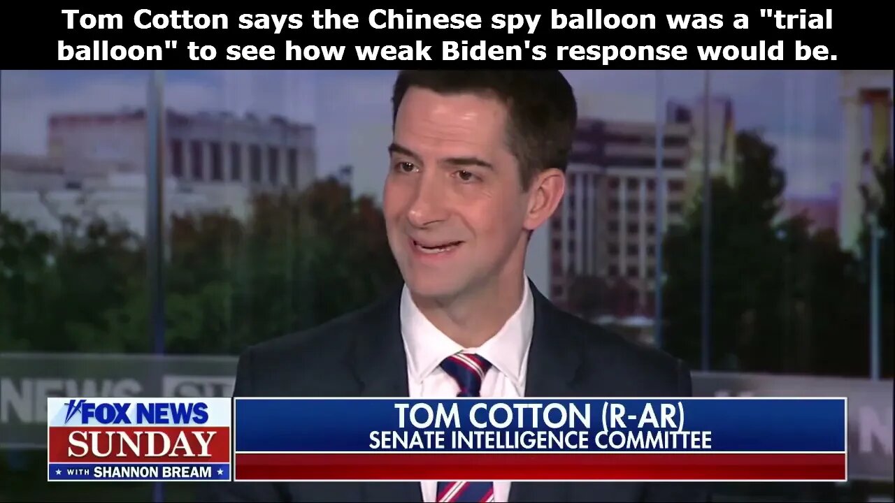 Cotton says Biden failed the test