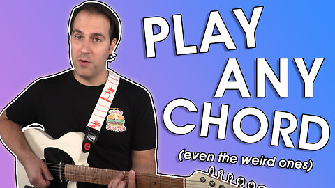 The Secret to Playing ANY Chord On Guitar