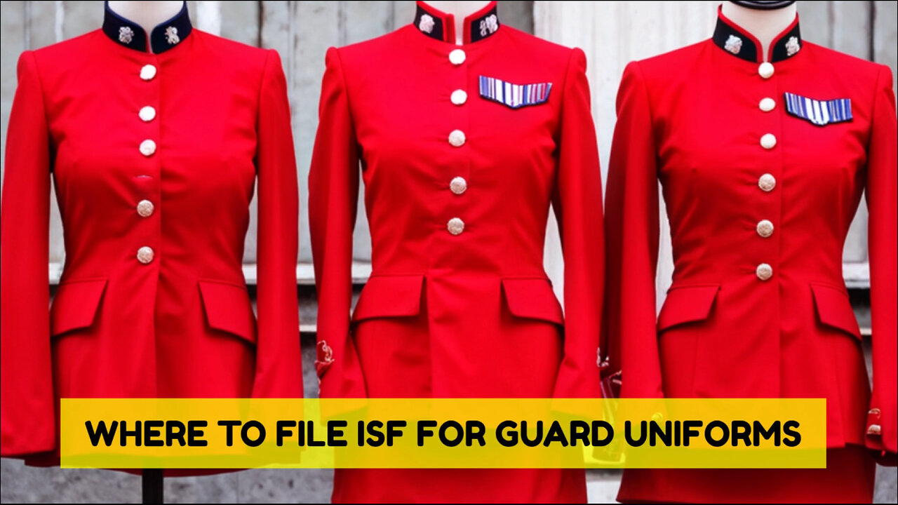 Demystifying ISF: A Guide to Filing Importer Security Filing for Guard Uniforms