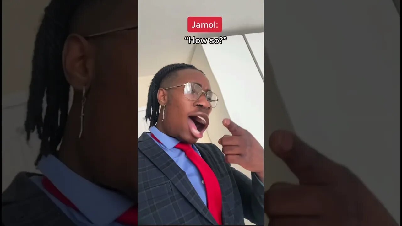 Jamol was flabbergasted fr 😭