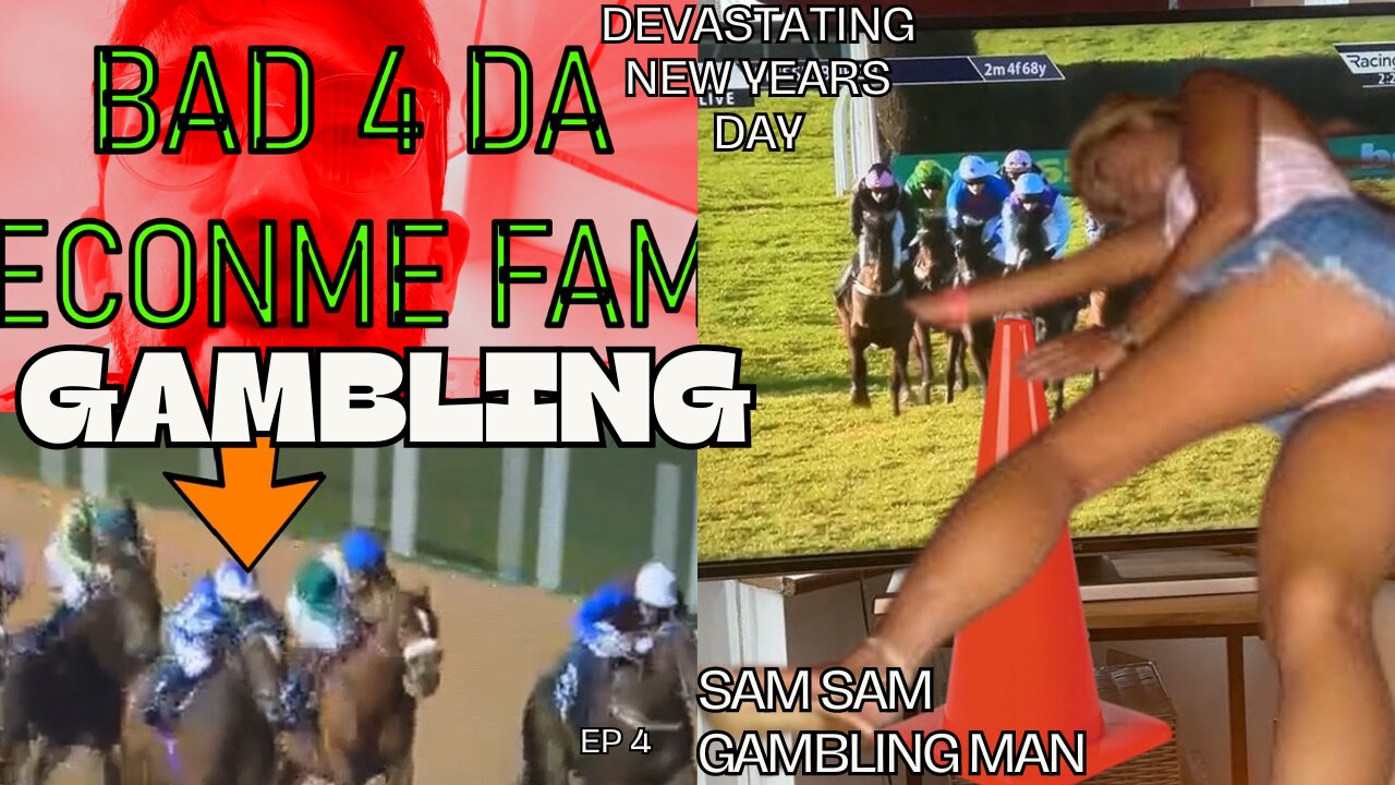 £10 to £10k Pro Horse Race Gambling. Devastating New Years Day? Ep 4