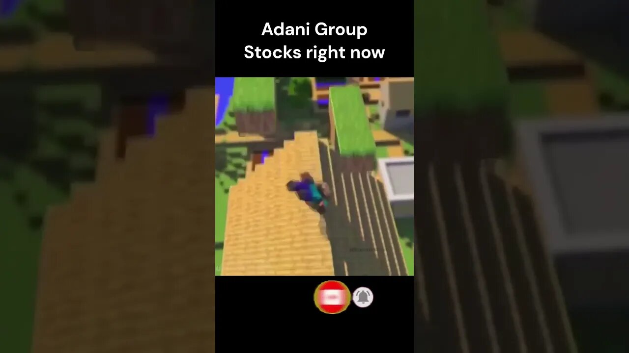 Status of #adani group #stocks now #shorts #minecraftmemes #hindenburgreport #hindenburgresearch