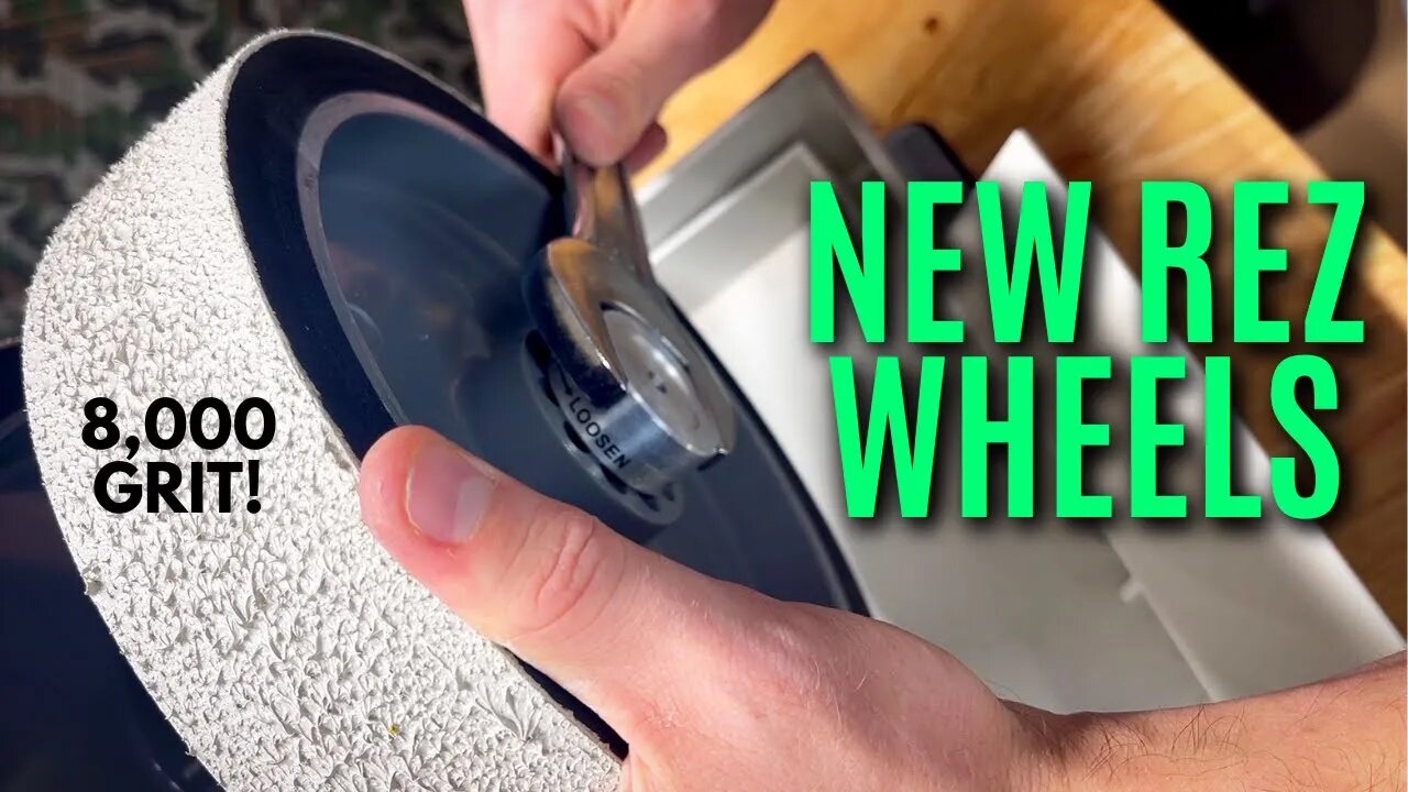 Installing REZ wheels on CABKING // NEW lapidary wheel formation for better polishing!