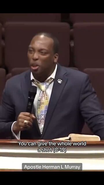 The Black Community No Longer Asleep To Big Pharma & Government Lies Apostle Herman L Murray “You
