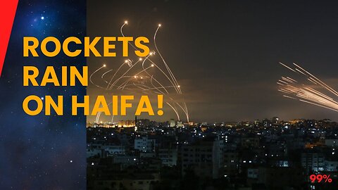 Iron Dome vs Hezbollah Rockets: Haifa Under Fire