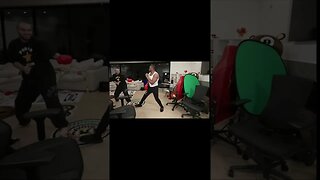 Adin Ross and Zias Boxing #shorts #adinross #zias