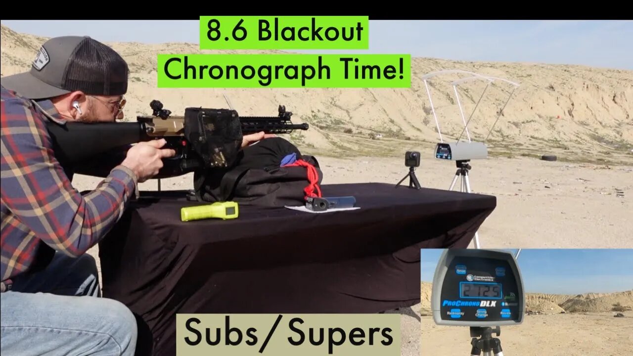 8.6 Blackout Load Testing / Chronograph Data