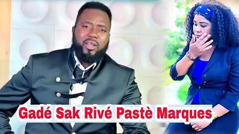 Gro Sezisman Chòk/ Gadé Sak Rivé Pastè Marques Gen Gro Problèm Ak Bon Dieu/Pastè Se Gro Revolisyonè