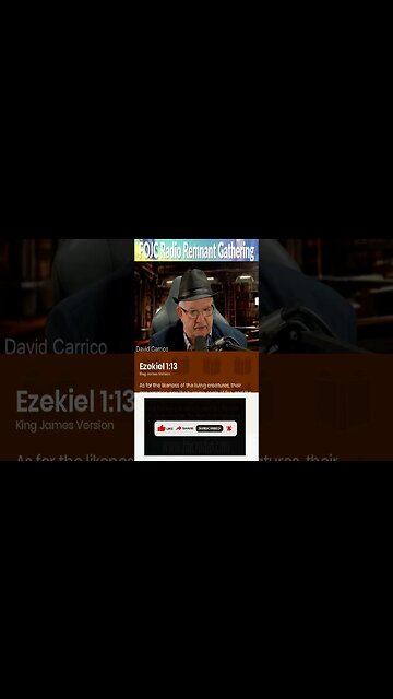 Cherubim of FIRE! Ezekiel 1:13 | David Carrico | #FOJC Radio #Shorts #God