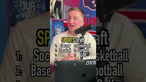 The SPORTS DRAFT!! Who Do You Think Won? #shorts #draft #sports #sportslover #podcast