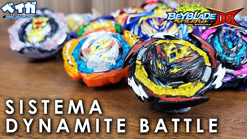 Os sistemas de BEYBLADE BURST - Parte 7 - DYNAMITE BATTLE LAYER