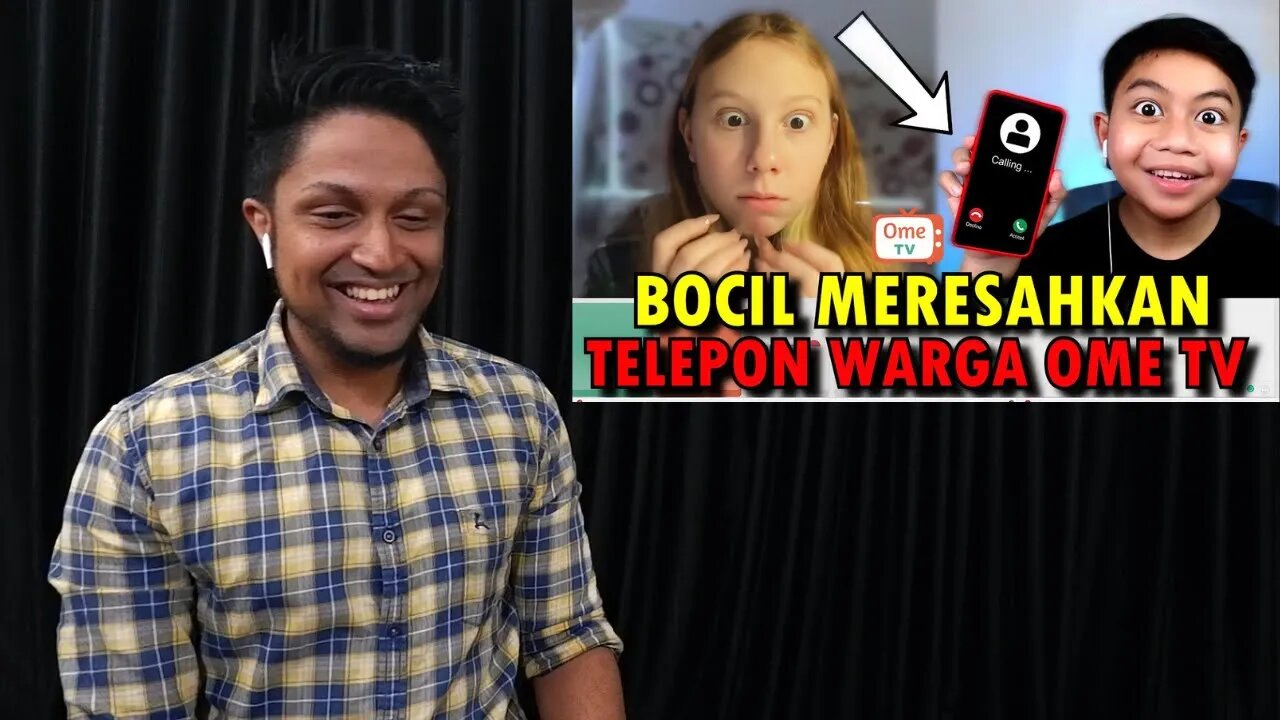 Heriss Skuyy | BOCIL MERESAHKAN TELEPON & H4CK HP CEWEK BULE DI OME TV INTERNASIONAL 😱😱 REACTION