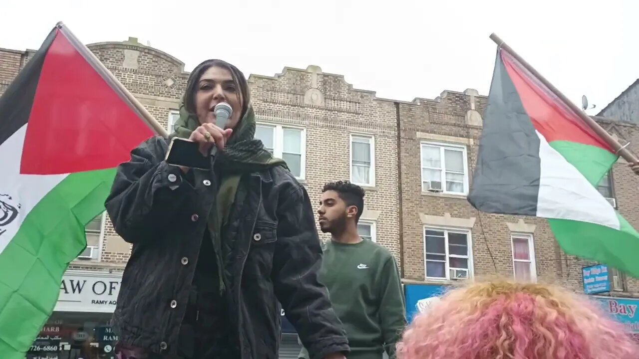 NYC Stands with Jenin Rally 1/29/23