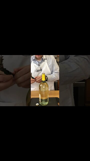 Impress Your Guests With Elegant Wine Opening in Just a Few Simple Steps #shorts