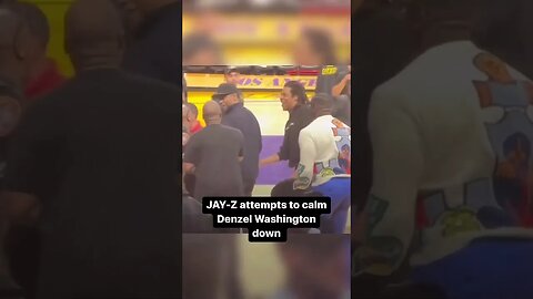 Jay-Z had to stop Denzel Washington from fighting?