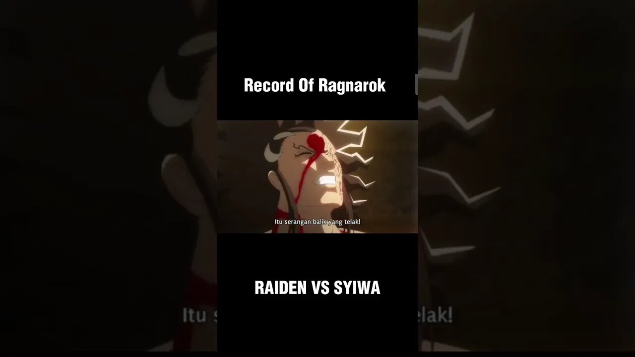 BADAS ANIME | RAIDEN VS SYIWA || Record Of ragnarok