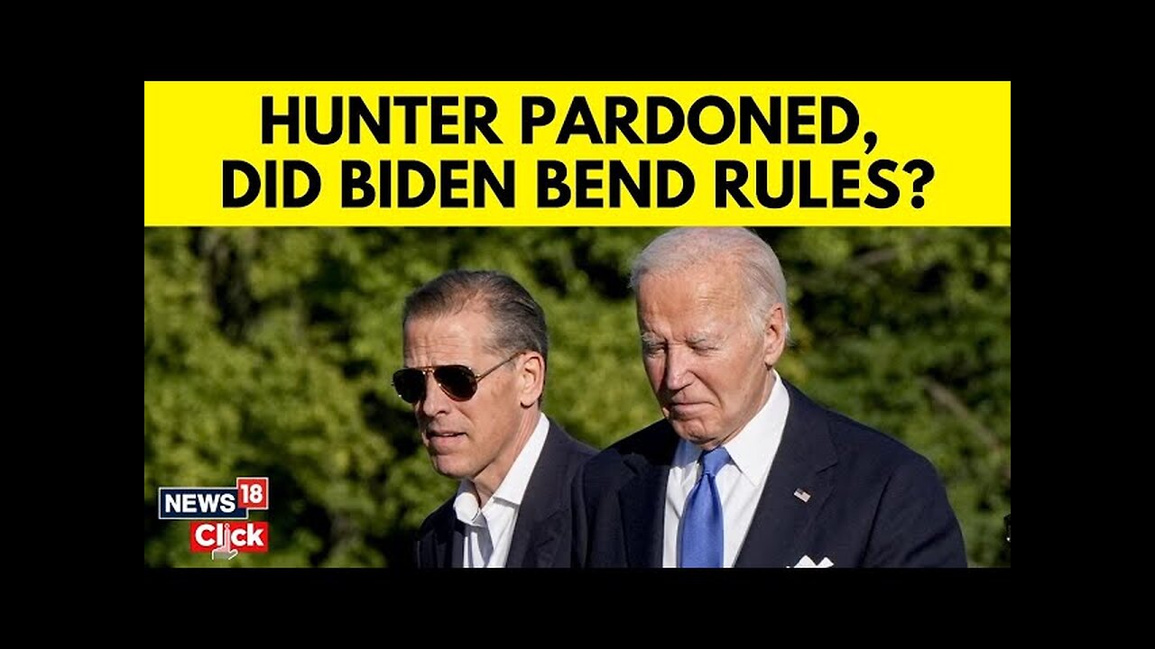 Joe Biden Granted Full And Unconditional Pardon To His Son, Hunter | Joe Biden News | N18G