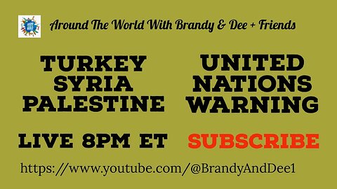 Geopolitics: Turkey Syria Palestine UN Warning