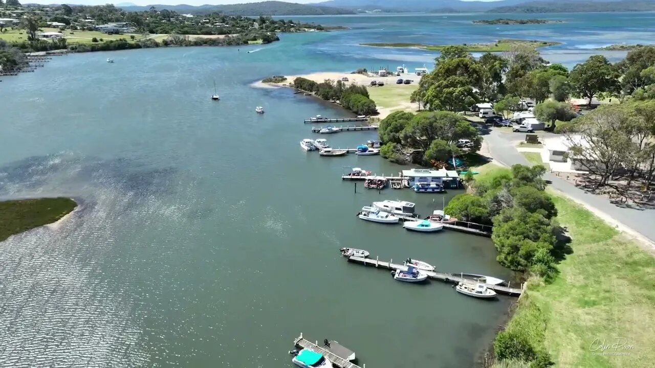 Coull's Inlet over Bruce's Flats Summer 2023