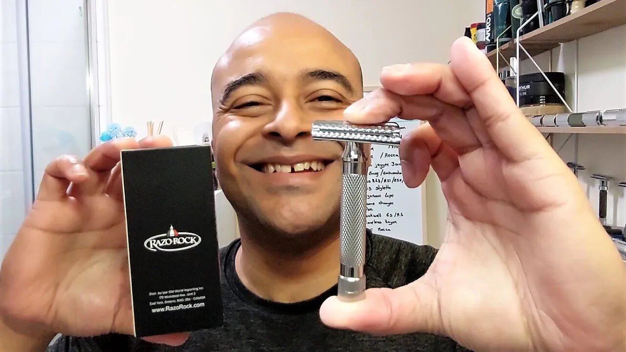 ASMR Razorock German 37 Slant first try, West Man Gerês Set.