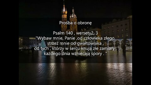 Prośba o obronę Psalm 140 , wersety 2, 3