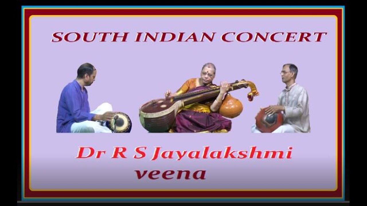 R.S.JAYALAKSHMI---SOUTH INDIAN CONCERT