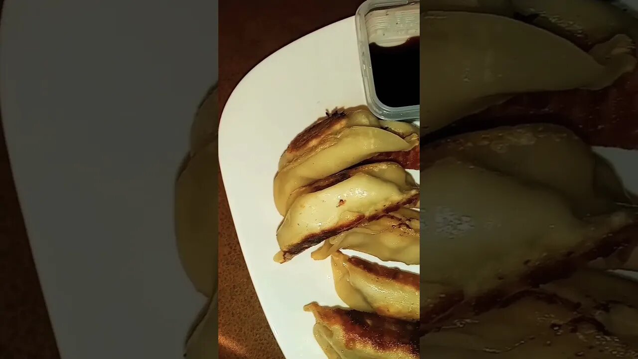 #potstickers #vegetables #sautéed #dinner