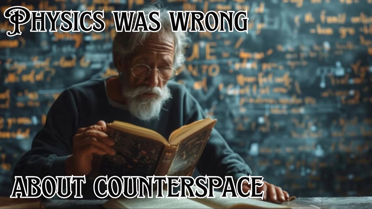 Physics was wrong about counterspace.