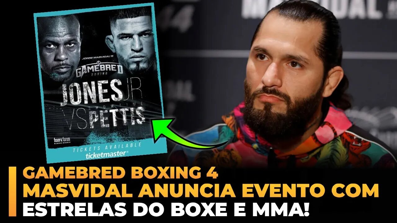 JORGE MASVIDAL ANUNCIA BELFORT, JACARÉ, ALDO E PETTIS EM LUTAS DE BOXE!