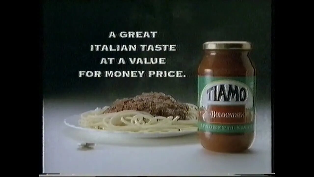 TVC - Tiamo Bolognese Sauce (2000)