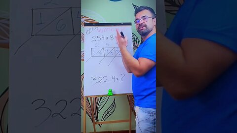 Multiplicação do Quadrado! 🐸💪🤝👍 Sabia desse método? Matemática do Saber