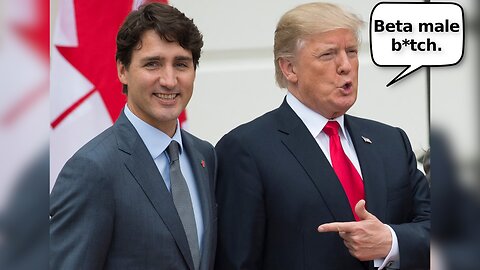 Trudeau Scared Sh*tless of Trump’s Tariffs, Gone to Mar-a-Lago to Kiss His A$$