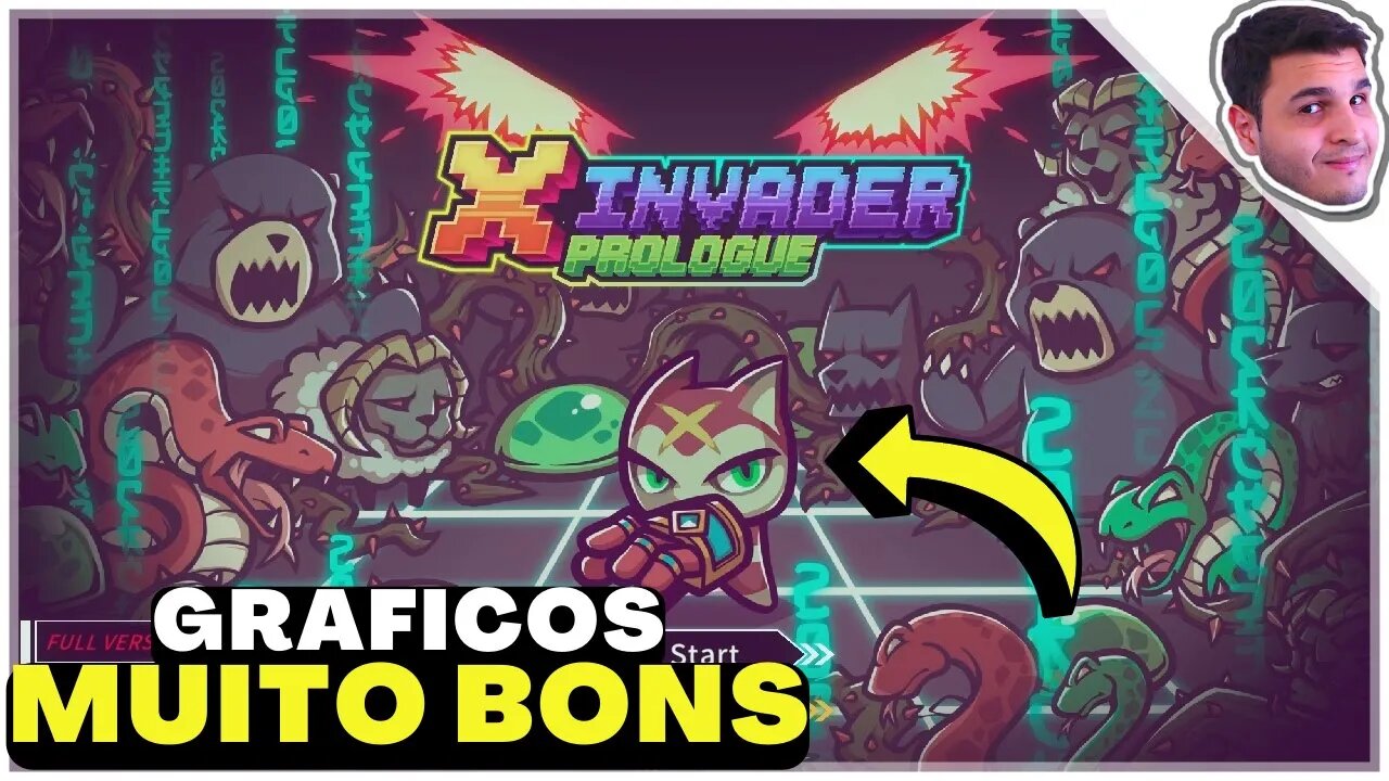 Novo Roguelike X INVADER Tem Os Gráficos MUITO BONS