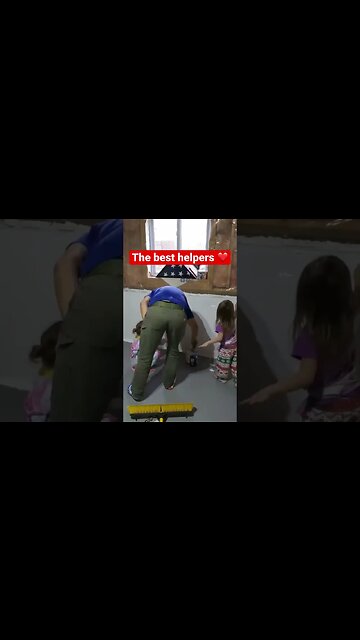 Kids are the best helpers!