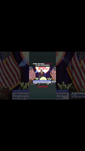 Ronna McDaniel has been re-elected as Chairwoman of the RNC