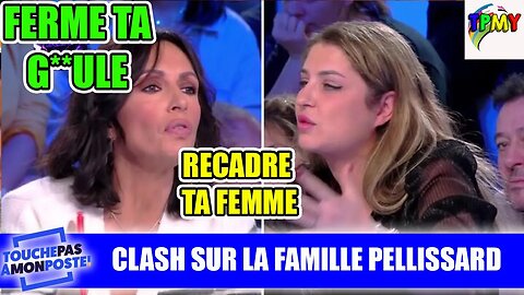 GERALDINE MAILLET RECADRE VERDEZ "FERME TA G***LE" AFFAIRE PELLISSARD #tpmp #hanouna #raymond