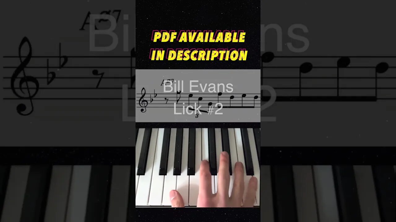 Bill Evans Lick #2