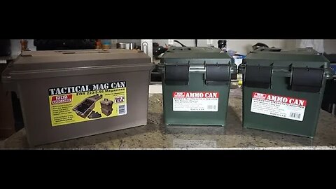 MTM Case Gard Ammo Can and Case Gard Tactical Mag Case