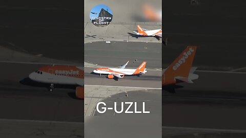 G-UZLL Departure at Gibraltar Airport #shorts
