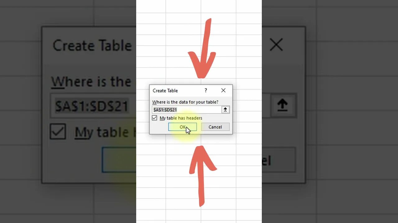 How to Add Tables and Filters to Raw Data in Excel