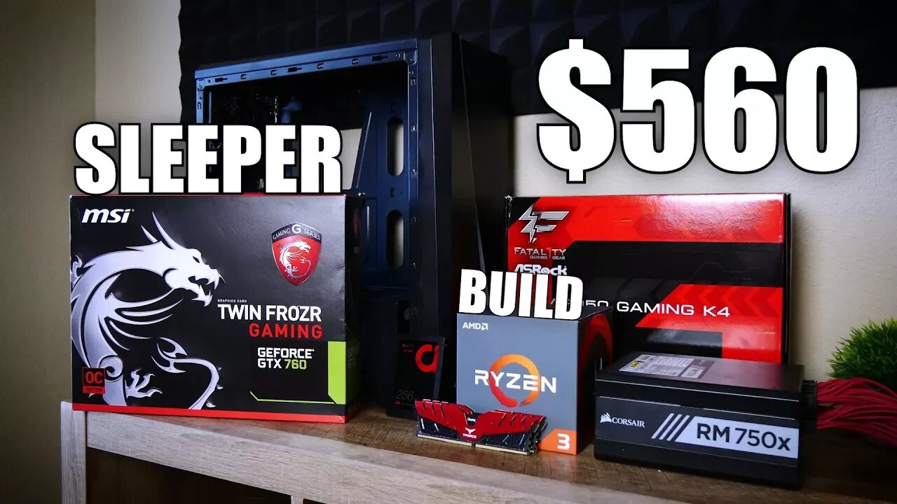 $560 Gaming PC Build + Benchmarks