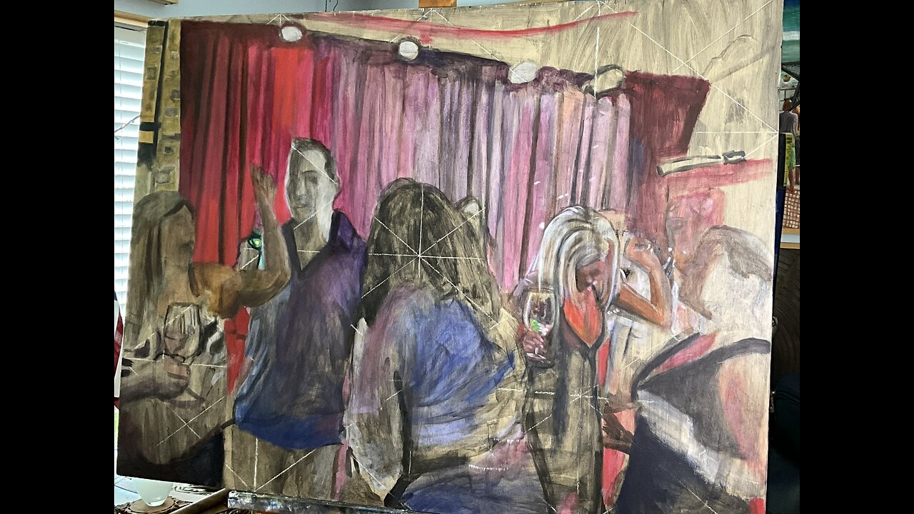 painting of sean's birthday