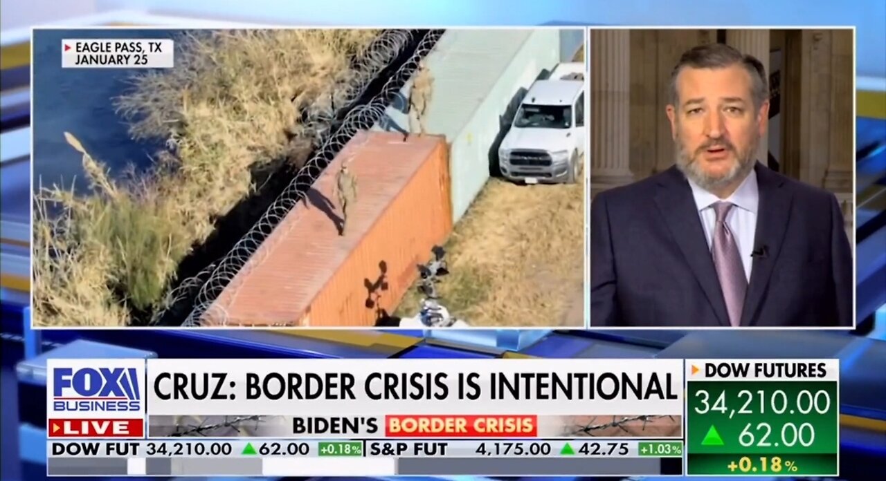 Sen Ted Cruz: DHS Secretary Is The Largest Human Trafficker On Earth!