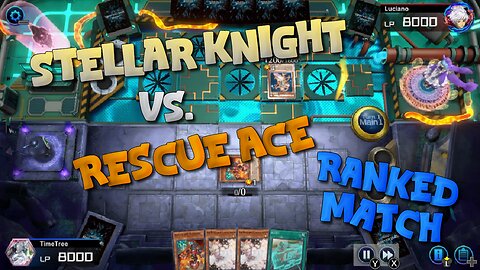 Stellar Knight vs. Rescue Ace, Shining Aces! | Yu-Gi-Oh Master Duel