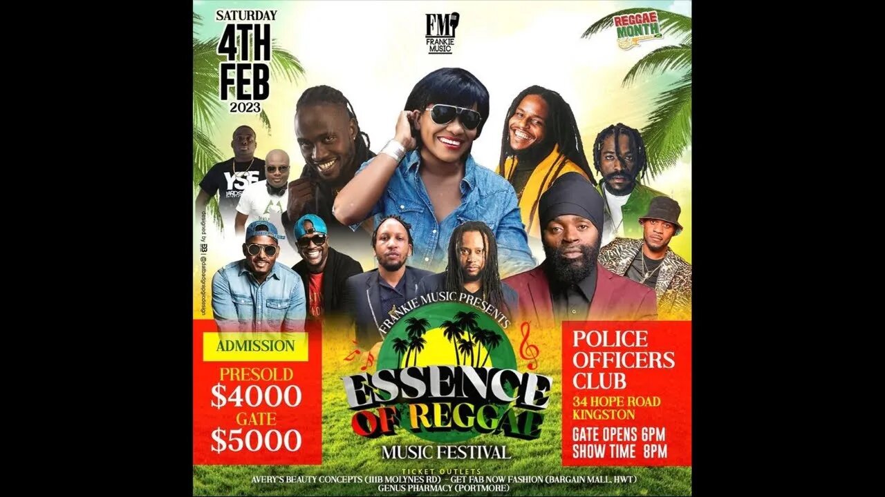 Frankie Music Essence of Reggae 2023