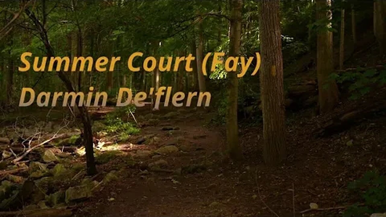 Summer Court (Fey) A Live Improvised Flute (Keys) Instrumental Performed By Darmin De'flern.