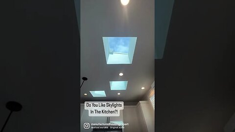 Modern Kitchen Design With Skylights?!