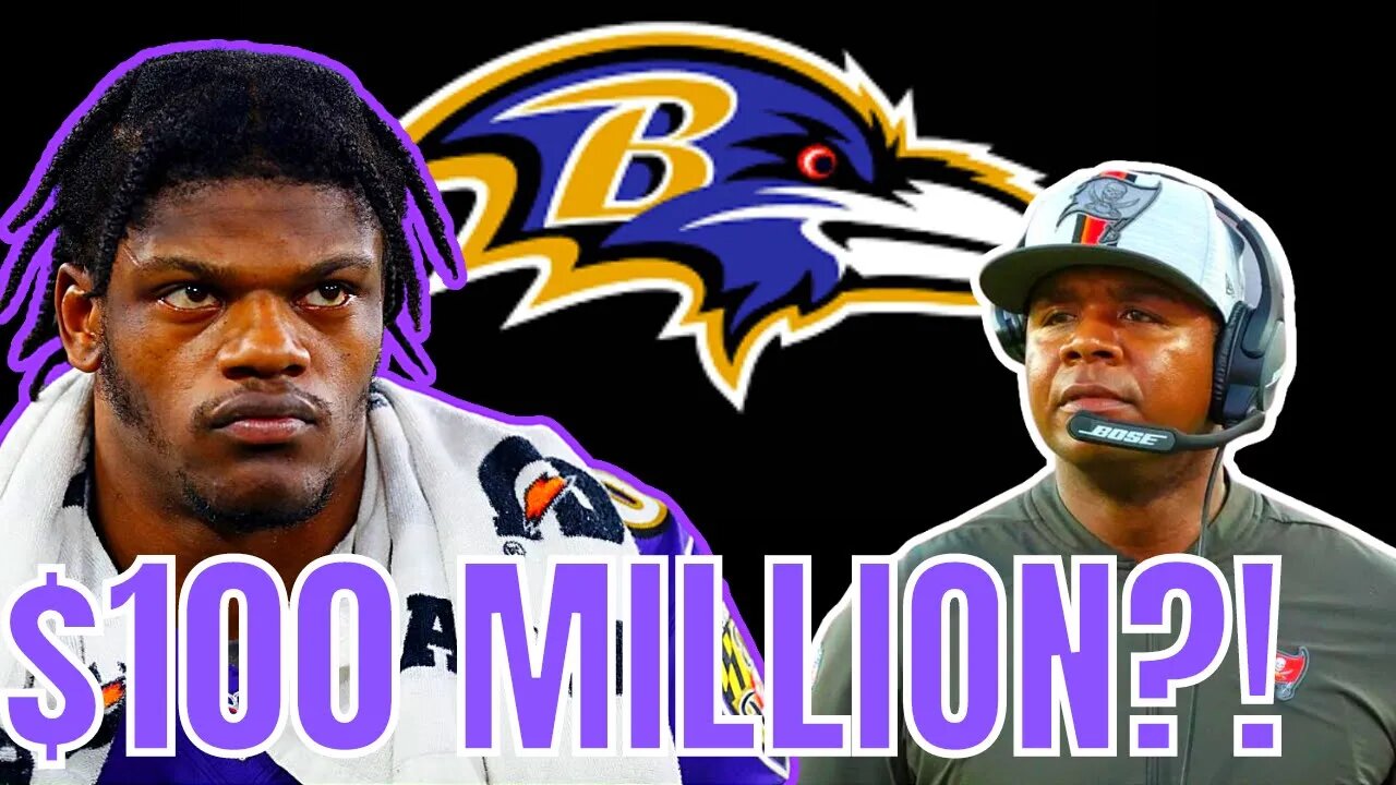 Lamar Jackson $100 MILLION PAY GAP?! Ravens Want Tampa Bay's FIRED OC Byron Leftwich?!