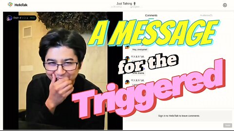 A Message for Triggered People [CONTROVERSIAL] ⚠️