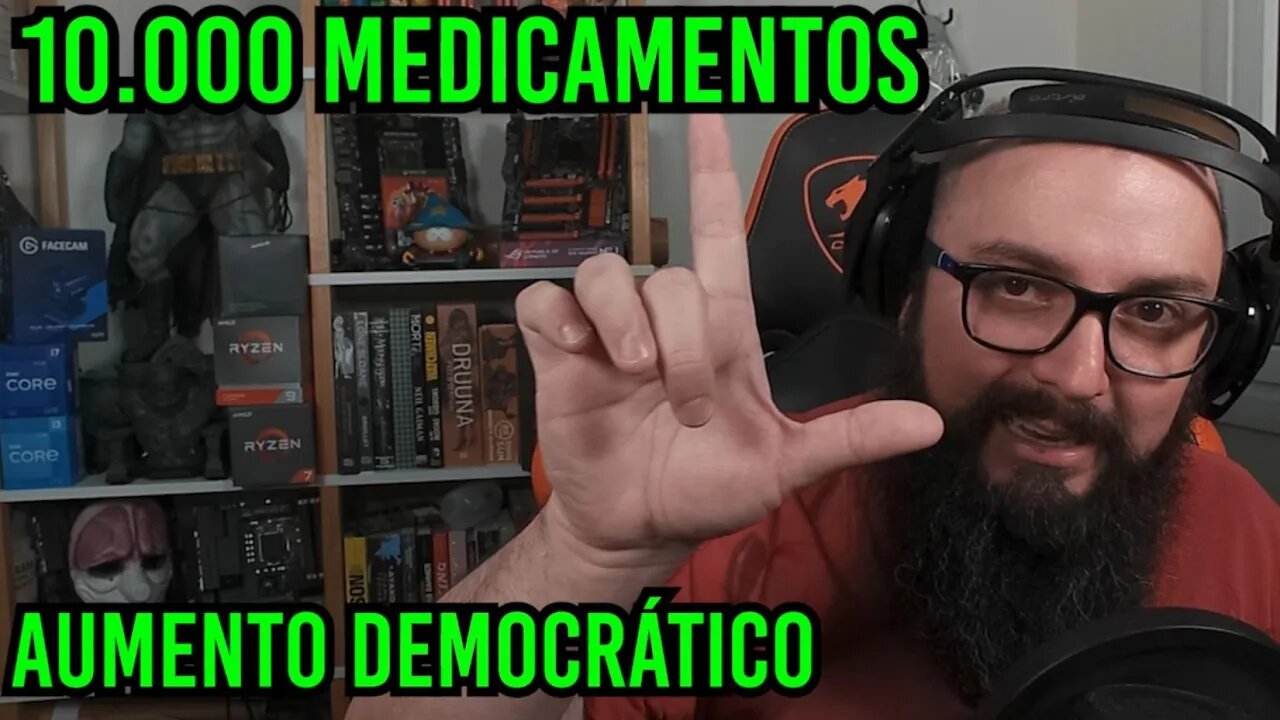 Aumento de Preço Democrático de 10.000 Medicamentos !